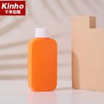 100ml 500ml Cosmetic Lotion Bottle 24/410 28/410 HDPE Square Oblate For Liquid