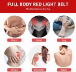 Waterproof Red Infrared Light Therapy Mat Blanket For Pain Relief 660nm 850nm