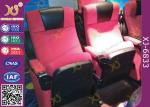 Water Proof Plastic Cover Movie Theater Chairs , Cinema Seating Furniture