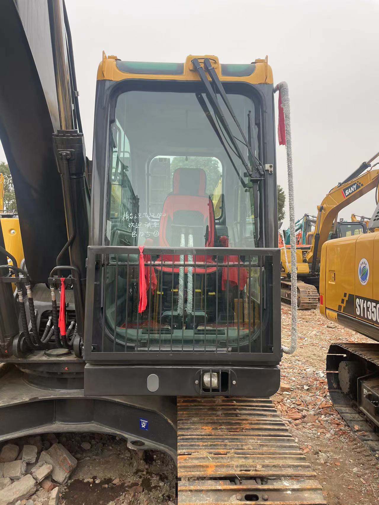 Used 14 Ton Digging Machine VOLVO EC140B Second Hand Excavator