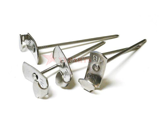 Slim Style Stainless Steel Lacing Anchors To Secure Insulation Blanket