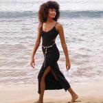 Summer Sleeveless Hollow Backless Beach Maxi Dress