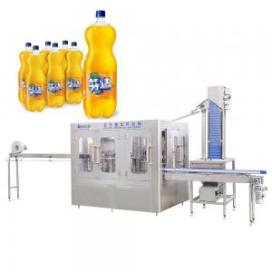 China 1500 KG Automatic Glass Bottle Fruit Juice Hot Filling Capping Machine with accuracy wholesale