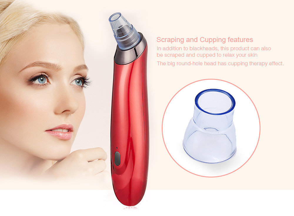 Blackhead Remover Pore Vacuum Suction Cleanser Pimple Popper Comedone Blackhead Remover Pore Vacuum Suction Cleanser