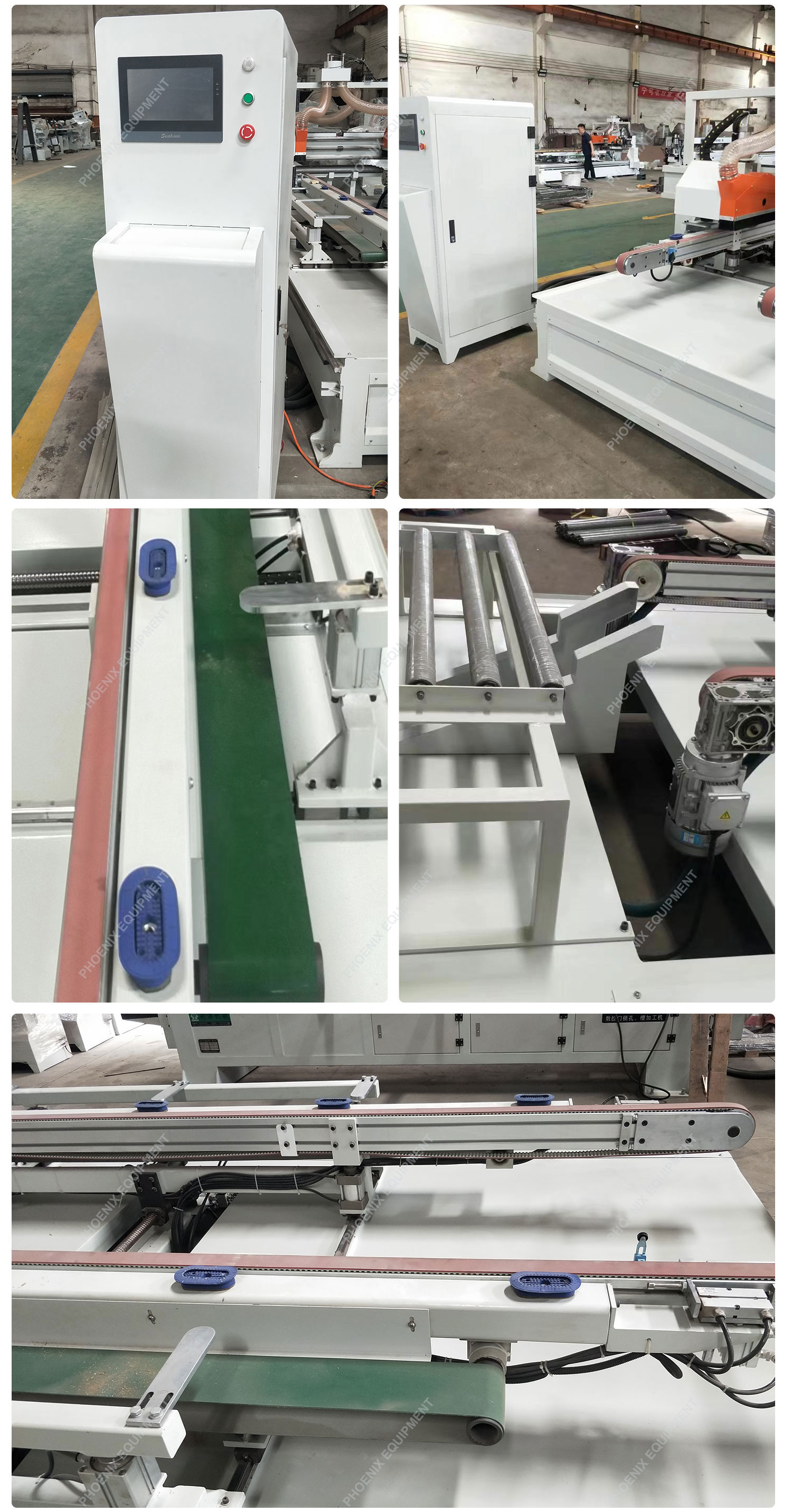 Square Sizing Cutting Wooden Door Four Side Edge Saw Machine for Furniture Factories