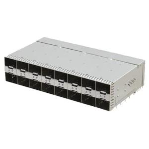 China Ganged 2x8 Press Fit SFP+ Optical Transceivers 2340033-7 wholesale