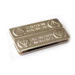 Nickel Coating Permanent Reusable Magnetic Name Tags 32x13x6mm