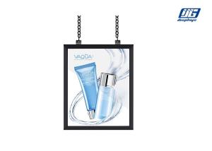 China 2000 Lux Double Sided Snap Frame Light Box, Portrait Wall Hanging Light Box 70w wholesale