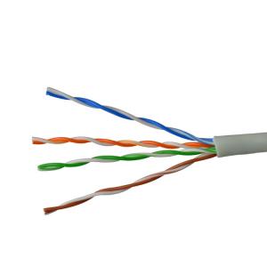China 4PR 24AWG UTP CAT5 Network Cable 250MHz Frequency Flame Retardancy CMR wholesale