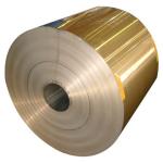 Heavy Gauge Aluminium Foil Coated With Blue / Golden Color Hydrophilic Film For