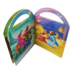 Cardboard Fairy Tale Books For Kids Baby With Handle Film Lamination