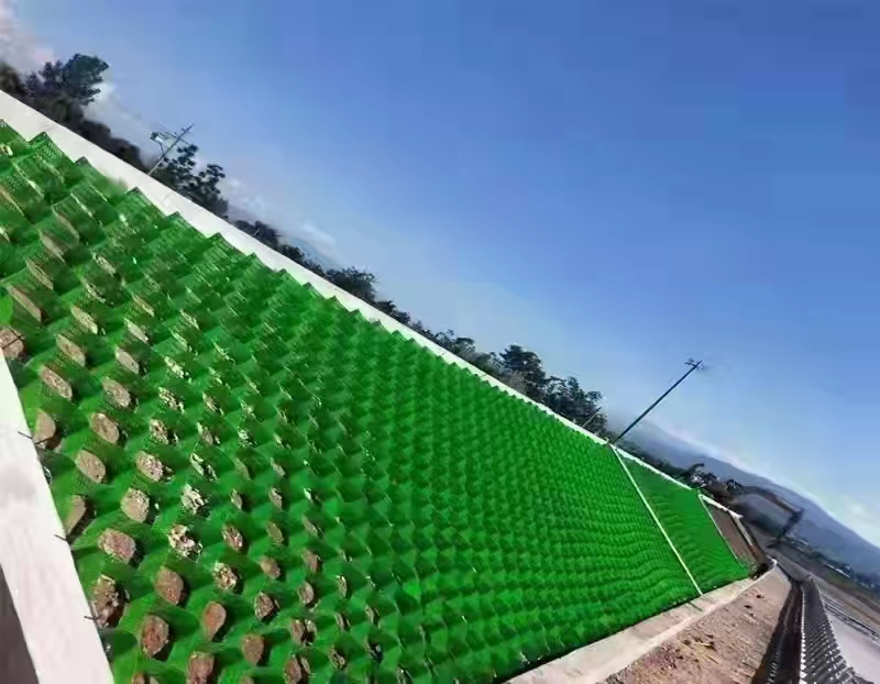 Geo Cell Ground Grid Paver Road Grid Gravel Honeycomb Gravel Driveway 20-50mm Height Hdpe
