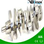 Professional Lost Wax Stainless Steel Investment Casting Engine Crankshaft Parts