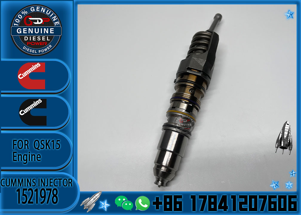 4954646 Genuine Diesel Engine Common Rail QSX15 Fuel Injector 4076963 4903028 570016 1521978