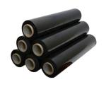 LLDPE Black Shrink Wrap Plastic Rolls Film 10micron