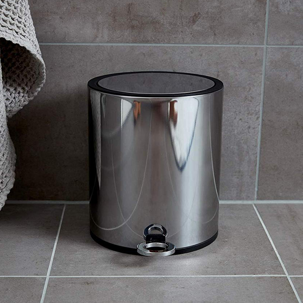 Metal Foot Pedal Garbage Can Waste Bin Garbage Can with Soft Close