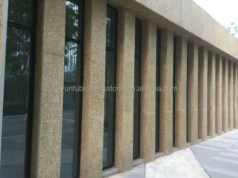 Modern Chinese Flamed Granite for Exterior Interior Wall Cladding Cut-to-Size Big Slab