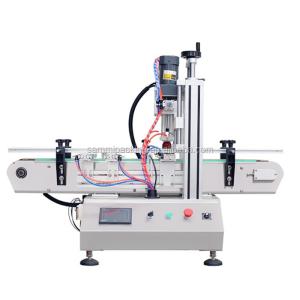 China Stainless Steel Semi Automatic Bottle Capping Machine Desktop Type wholesale
