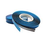Window butyl spacers and edge seals in insulating glass