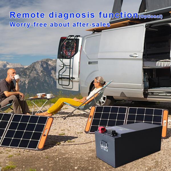 300AH Solar Energy Storage Battery Lifepo4 Solar Battery Pack 25.6V For RV