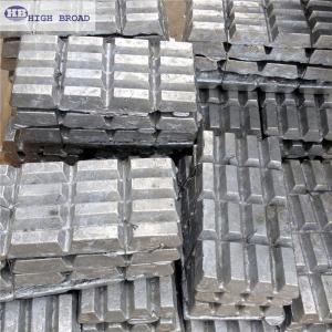 China AlMn Aluminum Manganese Alloy Ingot Master Alloy wholesale
