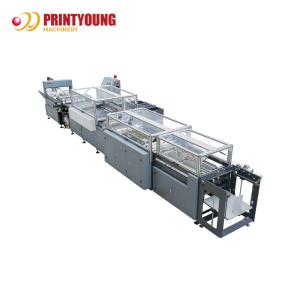 China Easy Operation Automatic Making Book Cover Machine 25Pcs/Min 18kw wholesale