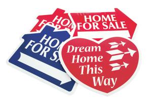 China Advertising Yard Sign 18x24 PP Corrugated Board wholesale