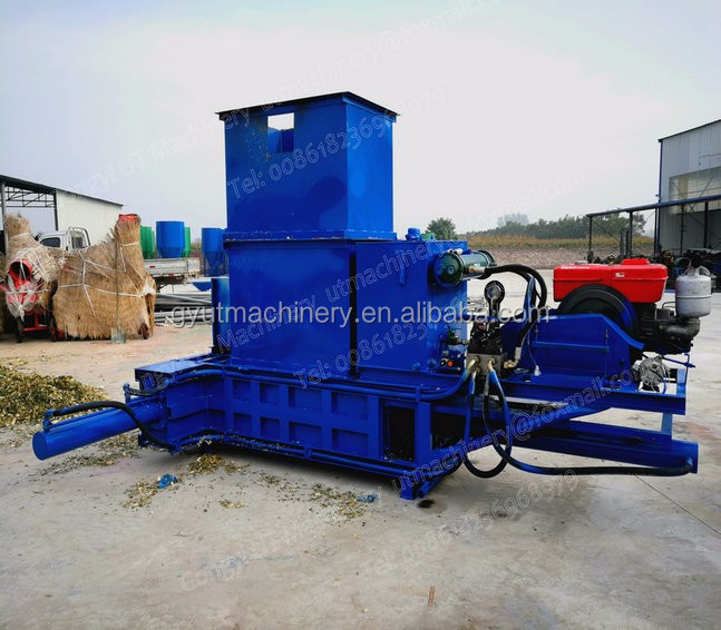 UT Automatic Capacity 80-120 Bales Baling Press Machine for Rice Husk and Hay Silage