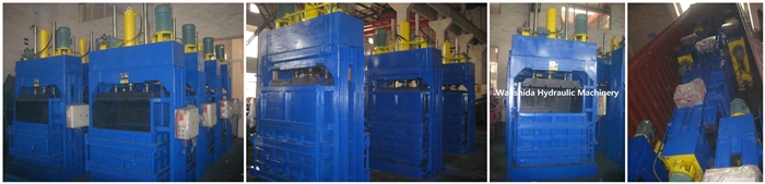 Vertical Waste Cardboards Baler