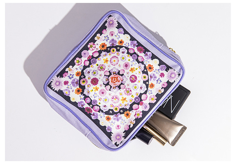 Women Polyester Multifunction cosmetic toiletry bag