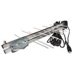 Mini Outdoor Aluminum VHF UHF 20E Yagi Antenna for Indoor Private Mold TV