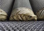 Hot Dipped Galvanized Chain Link Fence Diamond Mesh Wire Fence For Farm