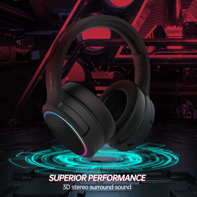 2.4G BT USB-C Wireless Noise Cancelling Gaming Headset For PC PS4 PS5 Playstation 4 5