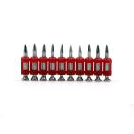 High Strength Zinc Concrete Coated Nails With Colored Washer 2.7mm / 3.0mm Shank