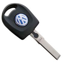 China volkswagen replacement auto keys shell with wear-resistant wholesale