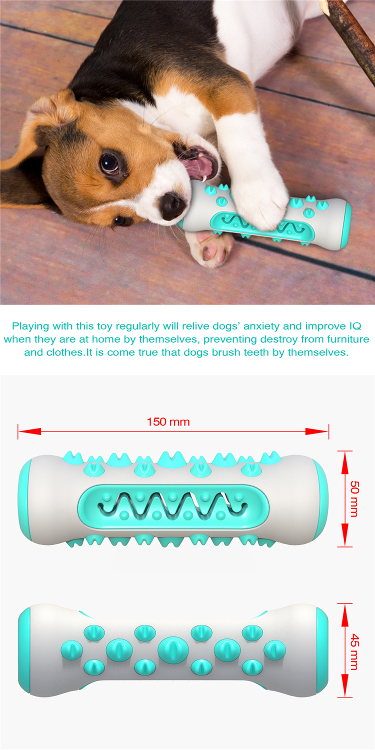 Chewable Cleaning And Grinding Stick Leaker Dog Toothbrush Pet Toy
