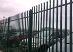 Garden Steel Palisade Fencing Sustainable Good Rust Resistance Convenient