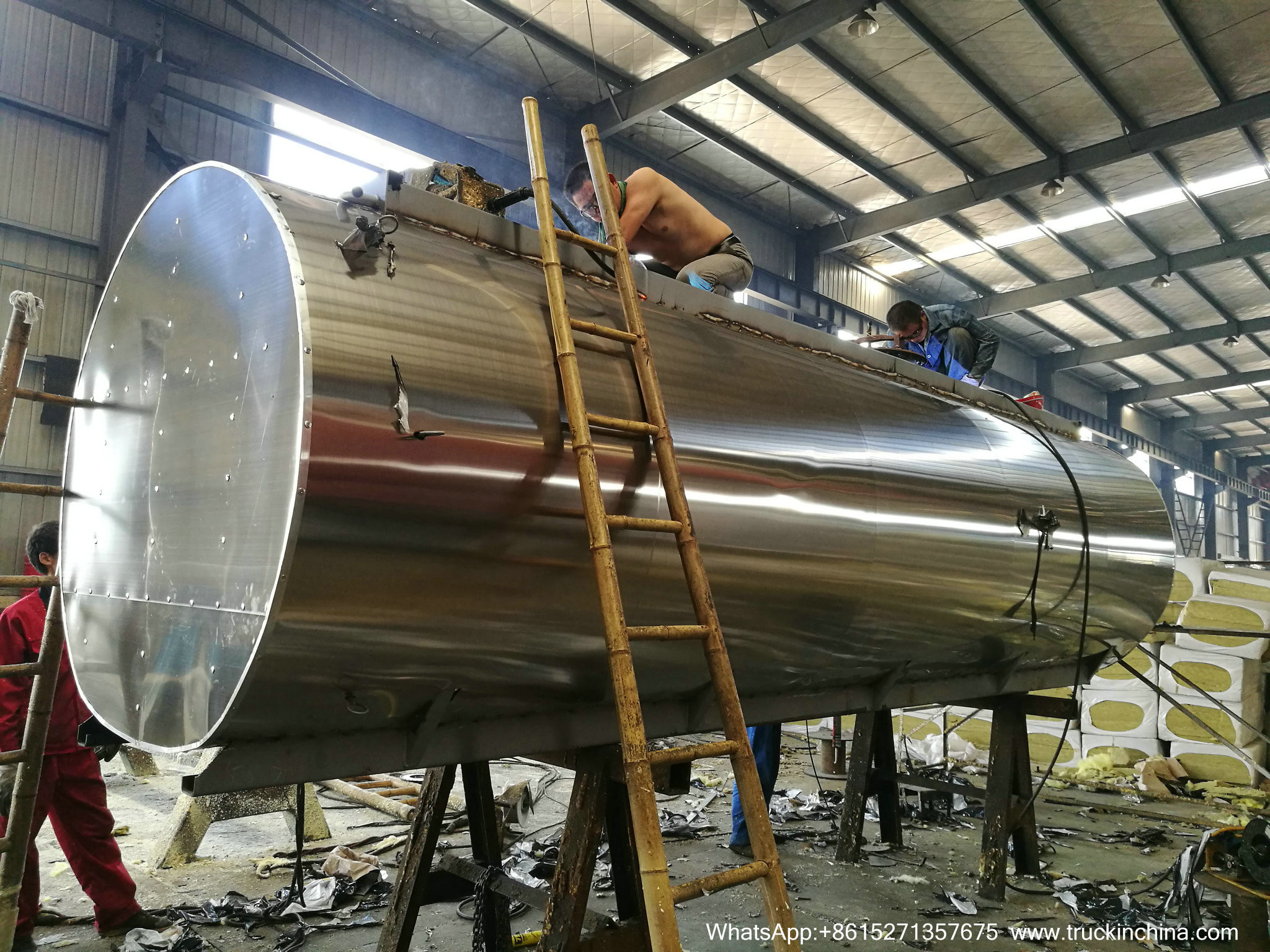 9m3 Hot Asphalt Tank for Tanker Lorry Upper Body WITH BALTUR DIESEL OIL BURNER GEAR PUMP WhsApp:+8615271357675