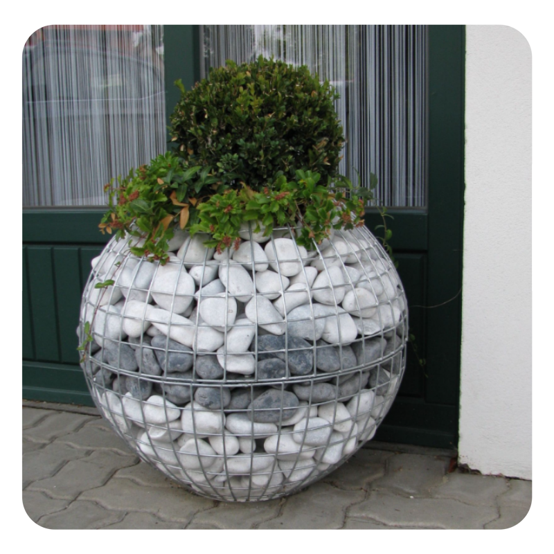 Galvanized Welded Gabion Boxes Wire Mesh Baskets Stone Cage for Custom Requirements
