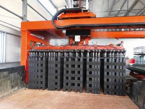 China Customized JKR- 600 Concrete Brick Stacking Robot Machine wholesale