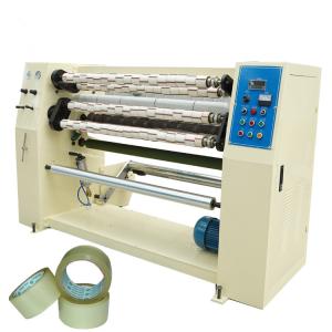 China 1300mm OPP Jumbo Roll Packaging Tape Cutting Rewinding Machine wholesale