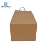 11.02x4.92x3.86 Inch Paper Handle Bags Offset Printing For Shopping