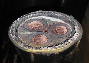 China Underground 11kv SWA Copper Armoured Cable For Power Transmission wholesale