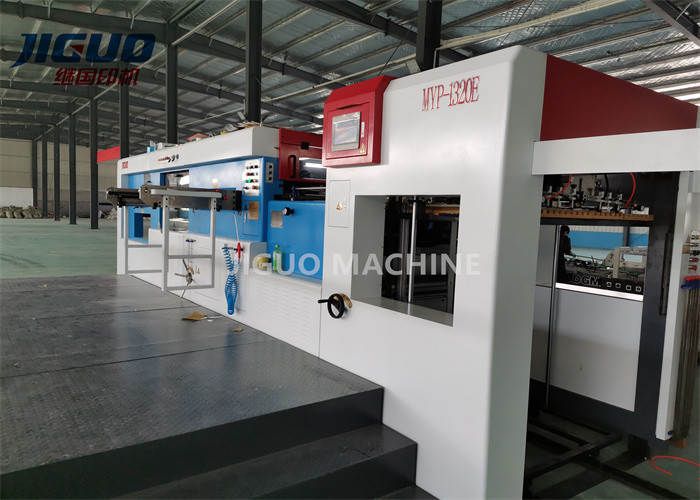 420mm Sheet Die Cutting Stripping Machine Feeder 5000s/H Cardboard Box