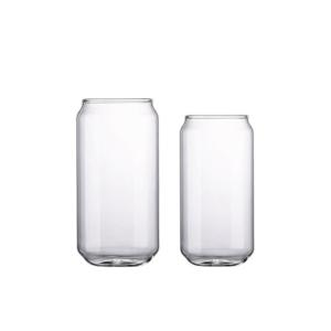China Simple style glass cup clear glass drinking cup for milk juice ice cream wholesale