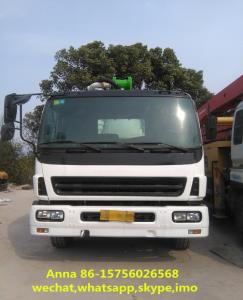 China 6 X 4 Driving Type Used Concrete Pump Truck Mounted Concrete Boom Pump wholesale