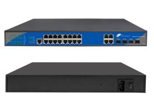China 10/100/1000Mbps 16 Port POE Managed Switch wholesale