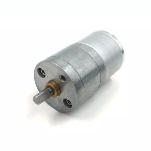 China GM25-320 25mm Gear Reduction Motor Customize 70RPM 10kgf.cm For Paper Dispenser wholesale