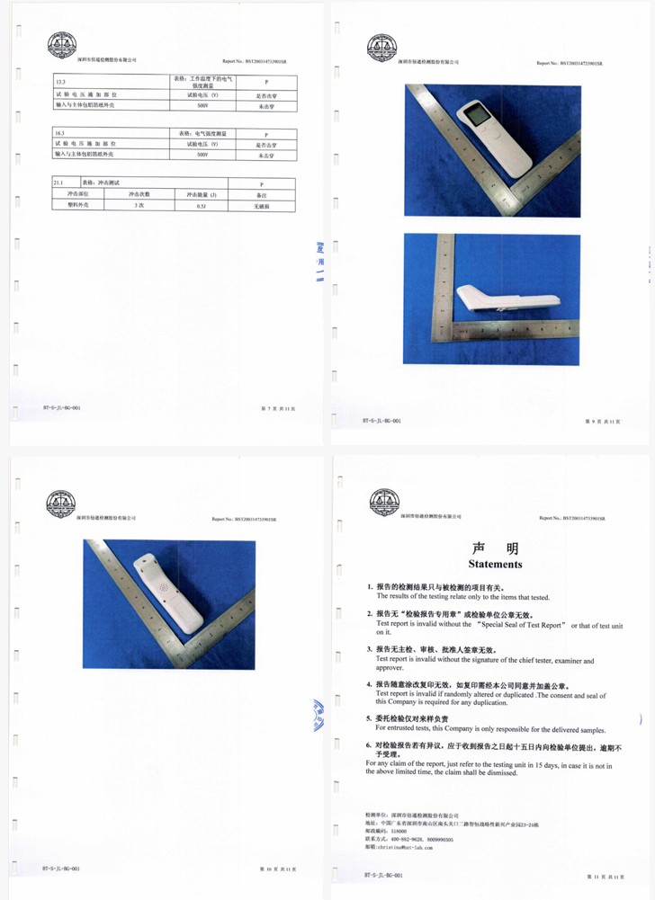 Power Saving Electronic Digital Thermometer Practical Screening Device