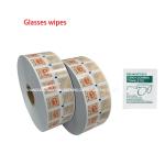 75% Alcohol Pad Packaging Aluminum Foil Laminated Paper with Flexographic